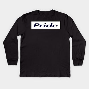 SUPER PRIDE LOGO Kids Long Sleeve T-Shirt